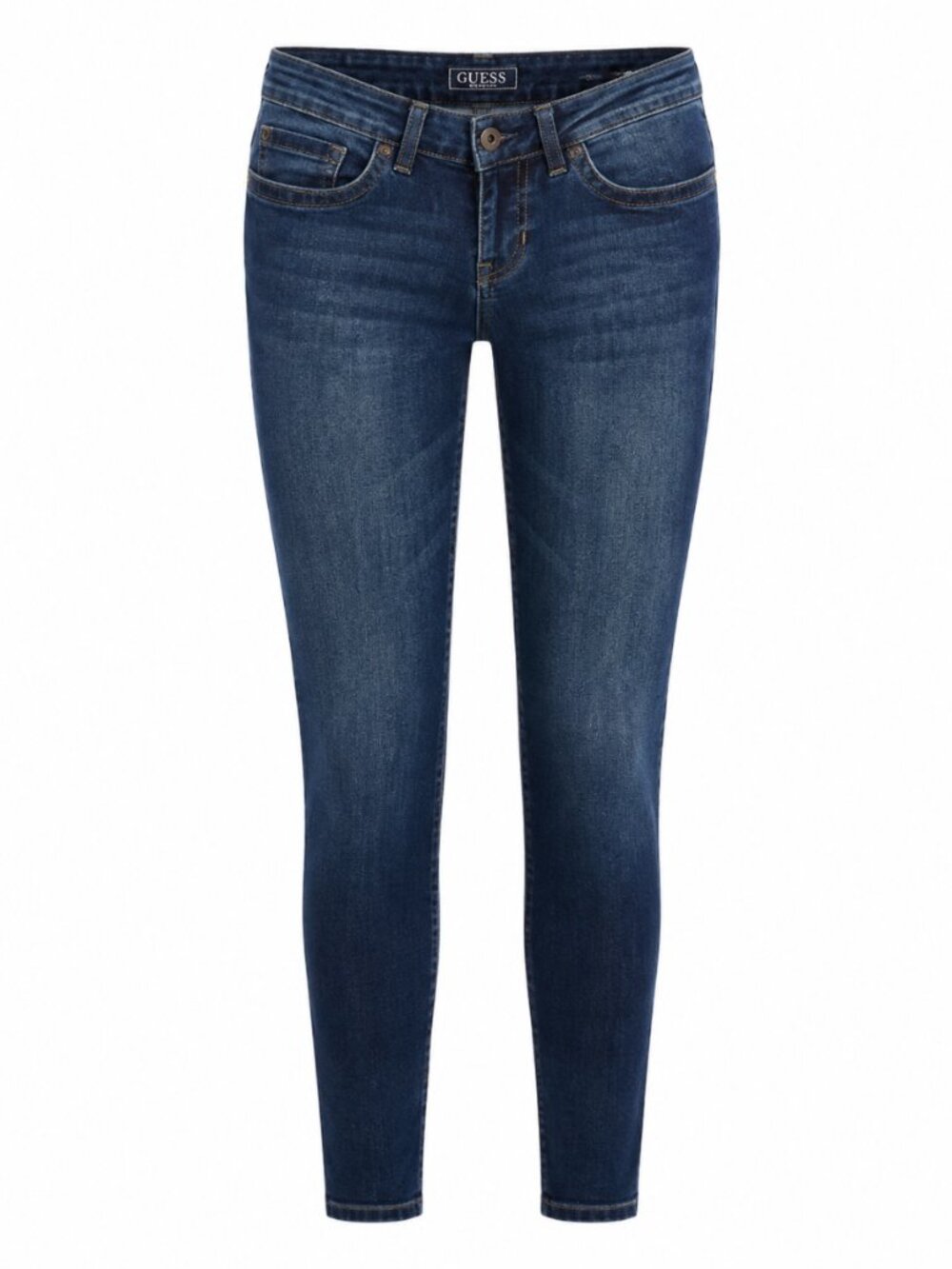 GUESS Power Ultra Skinny Y2K Low Rise Dark Indigo Jeans Size 27
